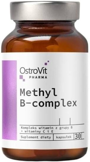 Methyl B-Complex kompleks witamin B 30 kapsułek OstroVit Pharma - suplement