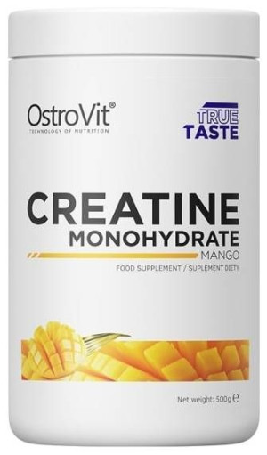 Monohydrat Kreatyny mango 500 g proszek OstroVit - suplement diety