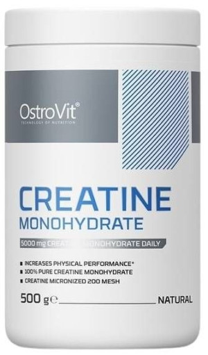 Monohydrat Kreatyny naturalny 500 g proszek OstroVit - suplement diety