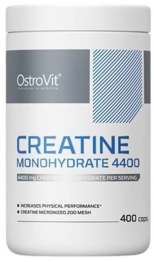 Monohydrat Kreatyny naturalny 400 kapsułek OstroVit - suplement diety