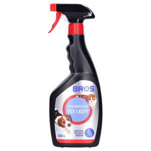 Płyn Odstraszający Zapachem Psy I Koty 0,5 L Bros