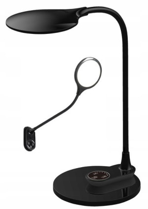 Lampka biurkowa LED kreślarska nocna szkolna 8W