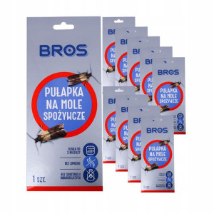 Pułapka Lep Na Mole Spożywcze Feromon Bros 10 Szt