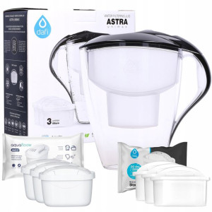Dzbanek DAFI ASTRA 3l + 3x Filtr Unimax + 3x AF