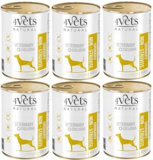 4VETS NATURAL Urinary No Struvit Dog 6x400g
