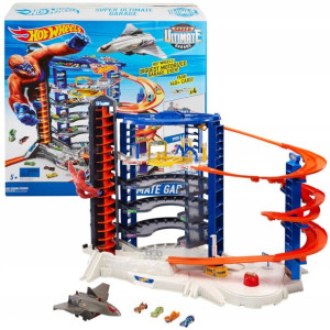 Hot Wheels Zestaw Super Ultimate Wielki Garaż 5+