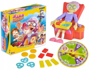 Tomy Gra Łakocie Chciwej Babci Zręcznościowa +5