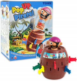 Tomy Pop Up Pirate - Pic Pirate Gra Zręcznościowa