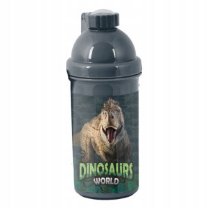 Paso Bidon Z Rurką Dla Dzieci 550 Ml Dinozaury