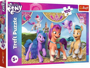 Trefl Puzzle Kucyki Pony Kolorowa Przyjaźń 100 El.