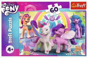 Trefl Puzzle Urocze Kucyki Pony 60 Elementów 4+