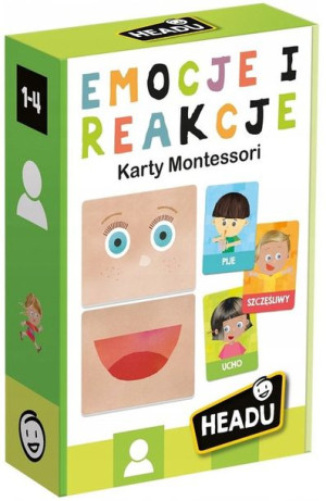 Headu Karty Montessori Emocje I Reakcje Gra 1-4