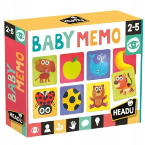 Headu Gra Edukacyjna Pamięciowa Baby Memo Memory