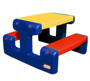 Little Tikes Duży Stolik Piknikowy Dla Dzieci 6os.