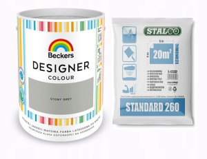 Farba Beckers Designer Colour Stony Grey 5 l +