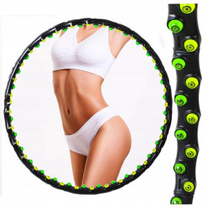 Odchudzające Hula Hop Hoop Masażer Magnetyczne