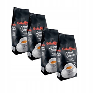 4x GIMOKA Kawa ziarnista Aroma Classico 1 kg