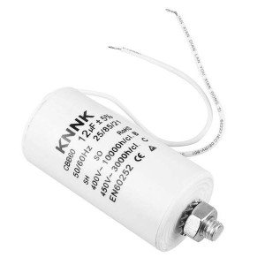 Kondensator silnikowy 12uF 450V AC z przewodami