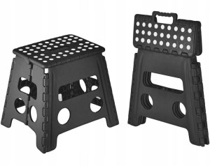 Stołek Taboret Składany Antypoślizgowy 39cm 100kg