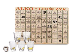 IMPREZOWA GRA ALKOCHIŃCZYK + KIELISZKI na prezent