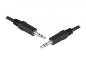 Kabel Jack 2x3.5 stereo 0,8m