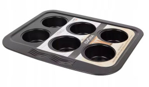 Blaszka forma do muffinów La Cucina 6 sztuk