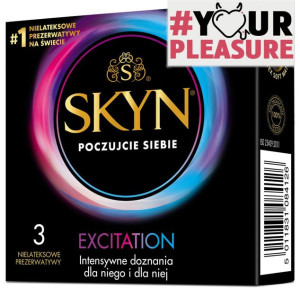 Skyn Prezerwatywy Stymulujące Z Wypustkami I Żelem Chłodzącym Skyn