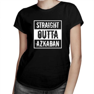 Straight Outta Azkaban koszulka dla fanów Harry Potter czarodzieje