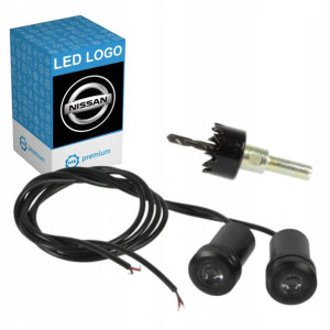 Led Logo Projektor Lampka Nissan Wszystkie Modele!