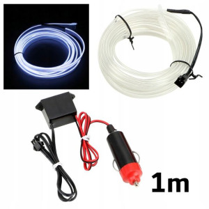 1m Światłowód El Wire Led Taśma Pasek Ambient
