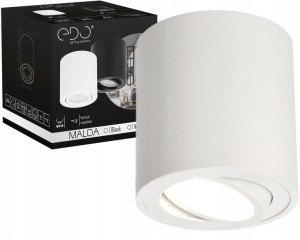Oprawa Natynkowa Mat Walec Tuba Led Ruchoma Gu10
