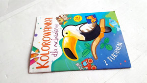 Kolorowanka Dla Maluszków Z Tukanem