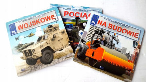 Poznajemy Pojazdy * Zestaw 3 Książek