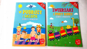 Zestaw: Zgaduj I Naklejaj * 2 Książki