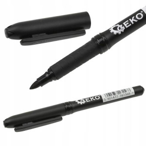 Marker pisak permanentny czarny GEKO G29020 1 szt.