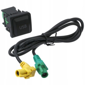 Gniazdo Przewód Kabel Port Usb Aux Transporter T5
