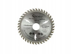 Tarcza widiowa do cięcia drewna 115x22x40T G00101