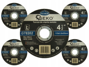 Tarcze Do Cięcia Metalu 5szt. 115x1,2mm Inox