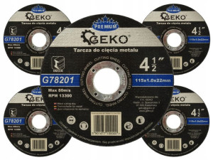 Tarcze Do Cięcia Metalu 5szt. 115x1mm Premium Inox