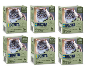 Bozita Feline Królik w Galaretce 6x370g