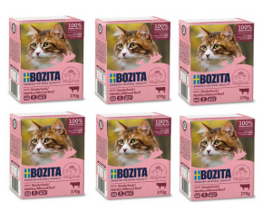 Bozita Feline Mielona Wołowina w Galaretce 6x370g
