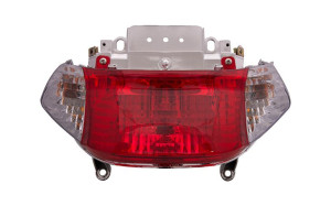Lampa tylna do skutera 21 białe klosze