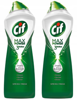 Cif Max Spring Fresh mleczko zestaw 2 x 1001g