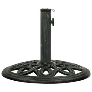 Lumarko Podstawa pod parasol, zielona, 40x40x32 cm