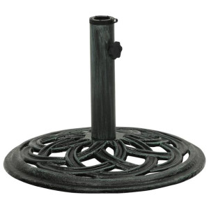 Lumarko Podstawa pod parasol, zielona, 44x44x31 cm