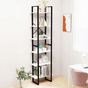 Lumarko Regały magazynowe, 2 szt., białe, 60x30x21