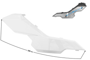 Obudowa reflektora prawa cz. 2 biała GT 125