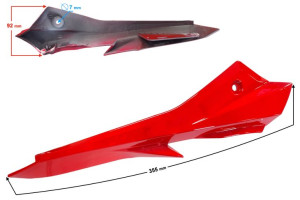 Obudowa reflektora prawa cz. 3 czerwona GT 125