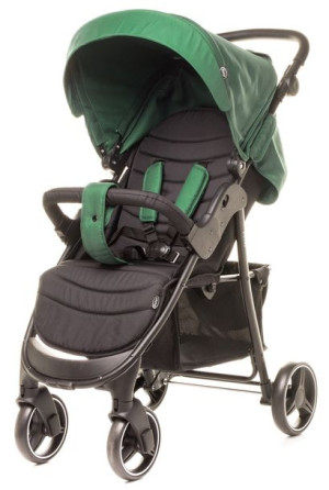 Wózek spacerowy Rapid XXIII black 4baby green