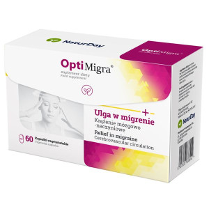 OptiMigra Spirulina - ulga w migrenie